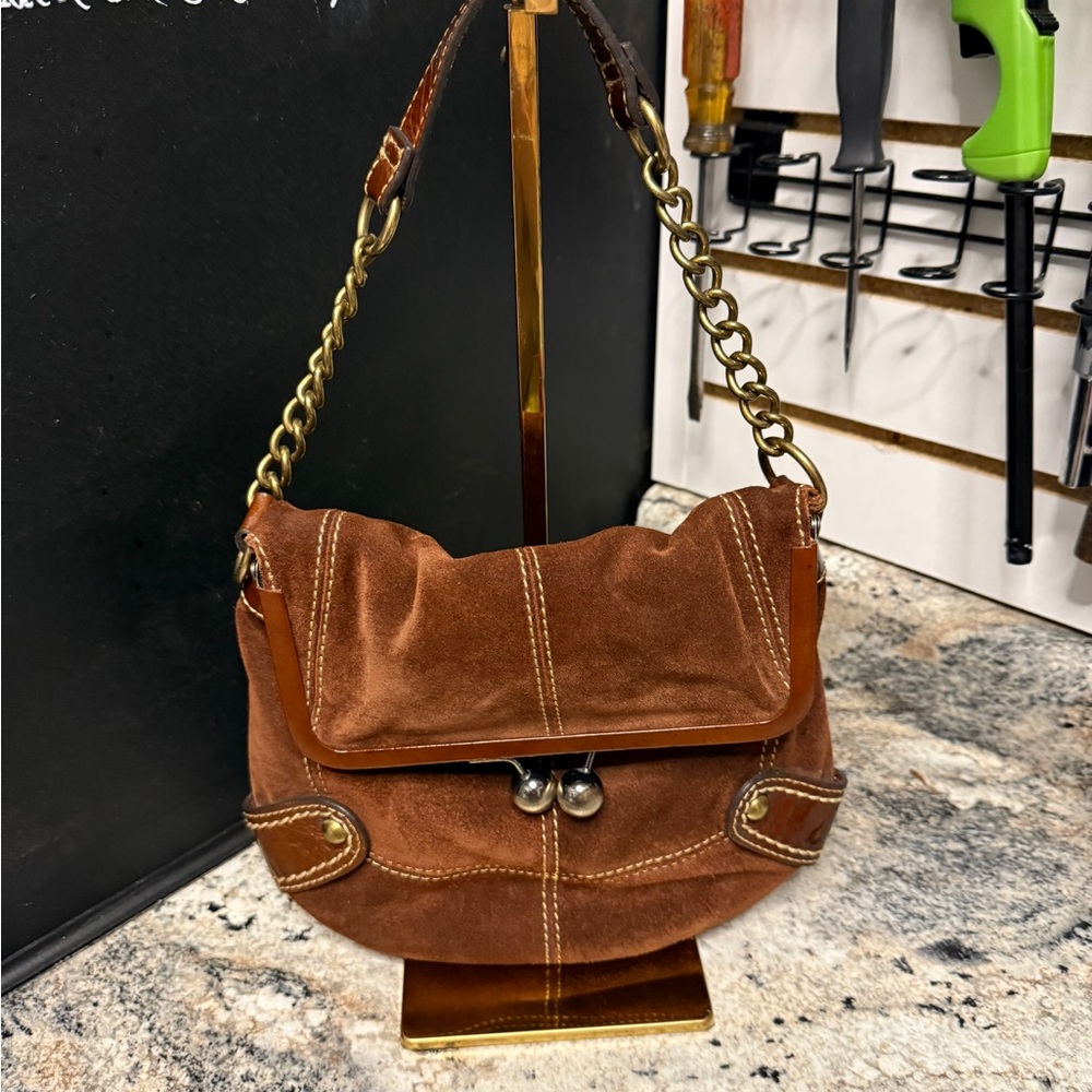Fossil Brown Shoulder Bag